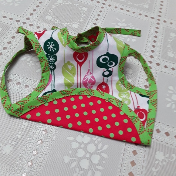 Christmas baby bib - Picture 2 of 3